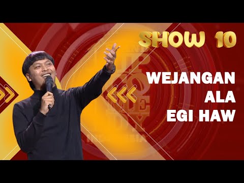 Egi Haw: Gua Juara 4 dengan Persona FourEver | SHOW 10 SUCI X