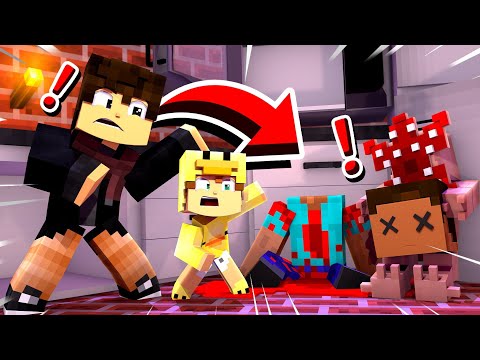 TheCheeseNaan - I FIND A BABY DEMON GORGON ABANDONED IN MY KITCHEN ON MINECRAFT!