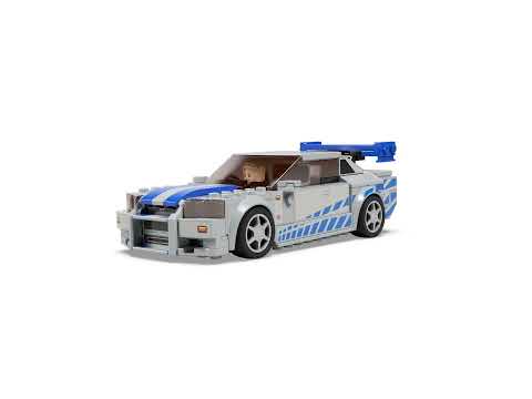 Vidéo LEGO Speed Champions 76917 : Nissan Skyline GT-R (R34) 2 Fast 2 Furious