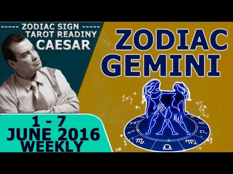 GEMINI JUNE 1 TO 7 WEEKLY FORECASTS 1-7 ASTROLOGY AND HOROSCOPE TAROT READING CAESAR TV