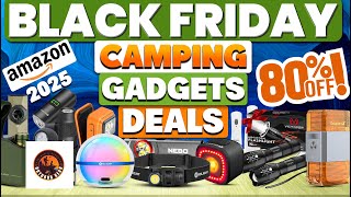 Huge 80% Savings! 50 Black Friday Amazon Camping Gadgets Deals 2025 You Can’t Miss