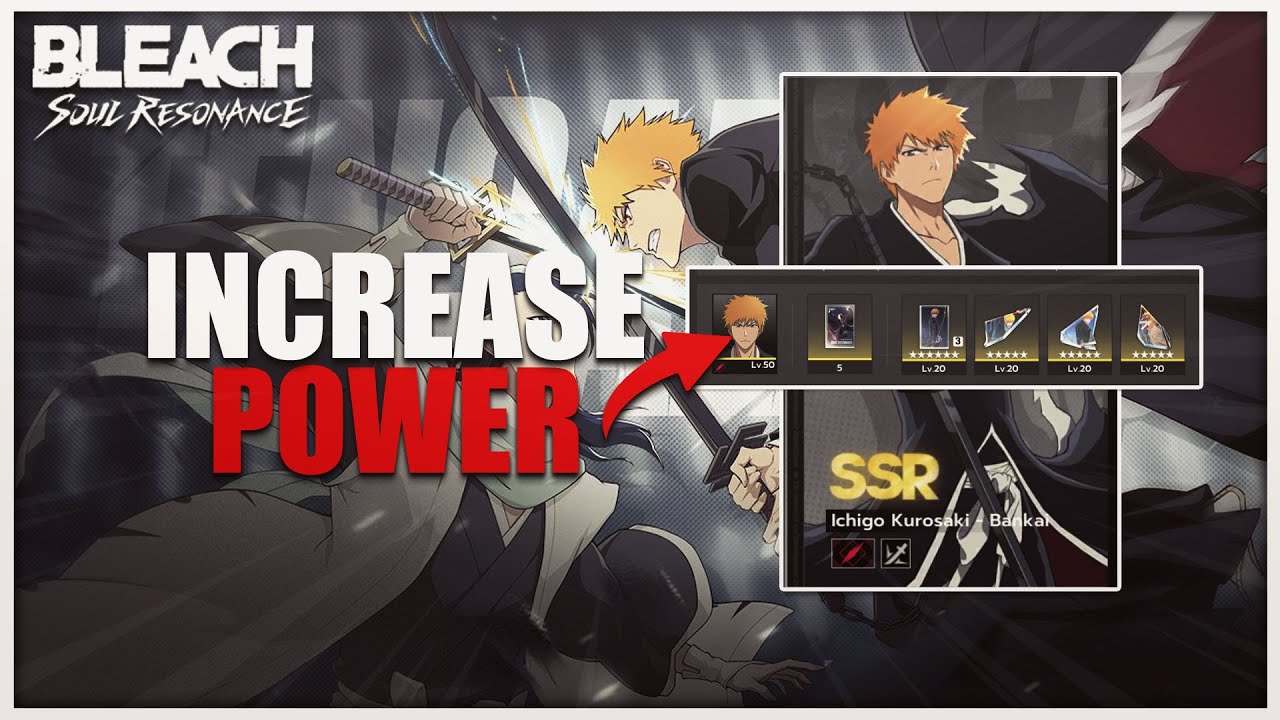 BLEACH Soul Resonance: Increase Your Combat Power & Stamps Explained!  (Beginner's Guide)