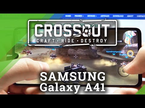 Test Crossout on SAMSUNG Galaxy A41- FPS / Drop / Crashes Checkup