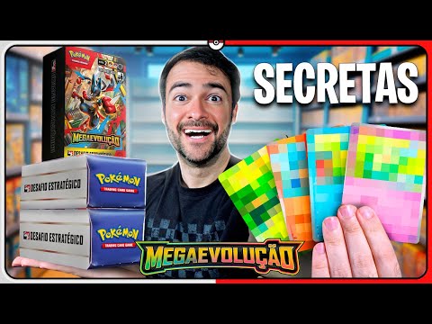 I opened the SECRET MEGA EVOLUTION POKÉMON CARDS