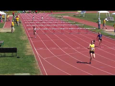 100m prepone KADETKINJE [Ž], 3 skupine - Prvenstvo Hrvatske u višebojima 2018