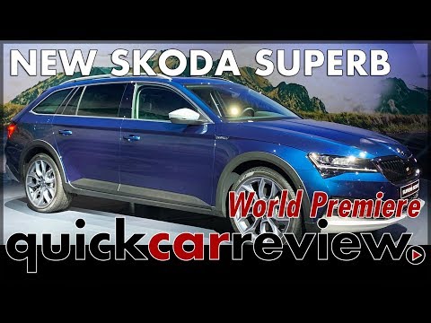 SKODA SUPERB Facelift: SUPERB IV - SUPERB SCOUT - SKODA CITIGOe iV World premiere | 2019 | English
