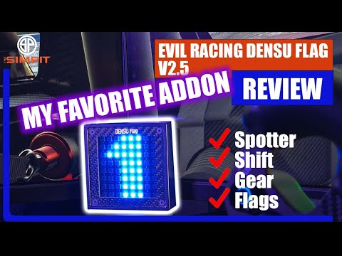 Evil Racing Densu Flag V2.5 - My Favorite Simracing Gadget!