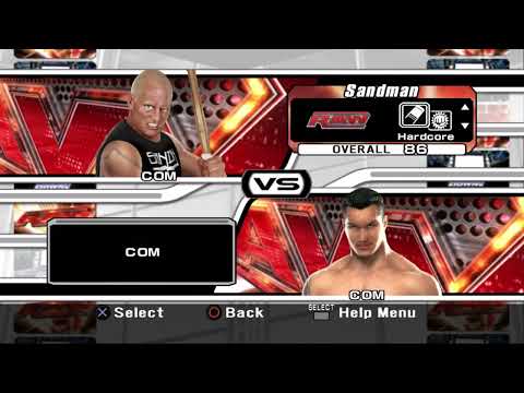 WWE Smackdown vs Raw 2008 - Full Roster (Official)