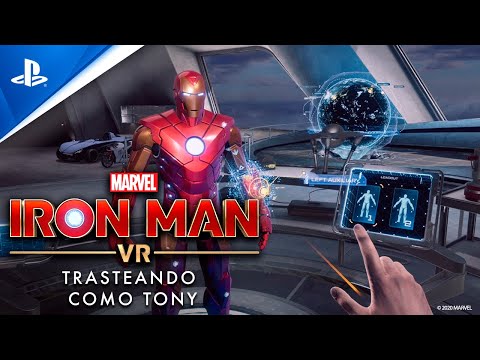 Entre bastidores: Trastea con la armadura de impulso en el garaje de Tony en Marvel’s Iron Man VR