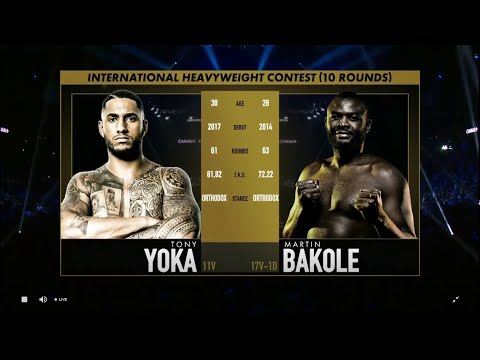 Tony Yoka vs. Martin Bakole | FULL FIGHT (Combat entier)