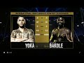 Tony Yoka Vs Martin Bakole FULL FIGHT Combat Entier