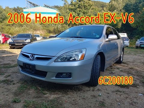 2006 Honda Accord EX-V6 inspection for used car export (6c200180) , carwara.com