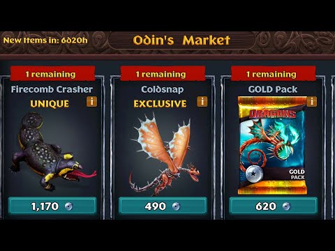 October Odin's Market - Dragons:Rise of Berk
