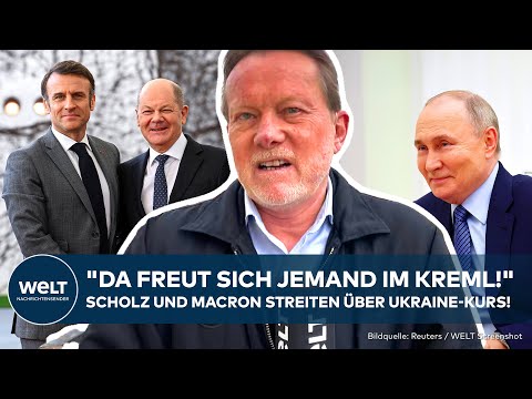 DEUTSCH-FRANZÖSISCHES VERHÄLTNIS: "Da stimmt die Chemie nicht!" Scholz empfängt Macron