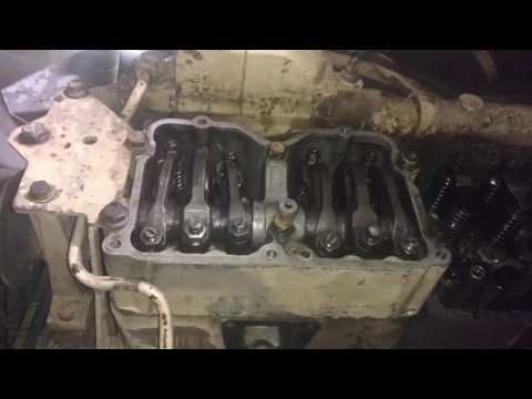Cummins valve and injector adjustment