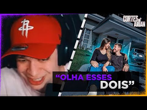 ARUAN REAGE A FUI DORMIR NA NOVA CASA DELES (DANI NOBREGA) - Cortes do Aruan