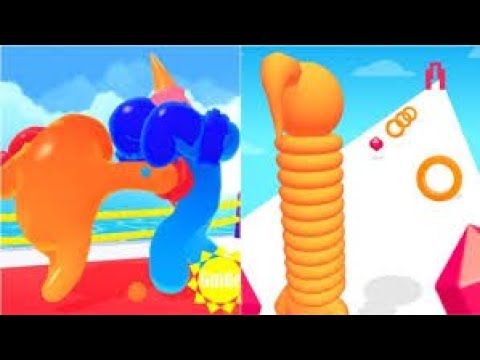 Long Neck Run 3D vs Blob Giant level 443 3D 🔶🥗🥙🍕🍔🔶Walkthrough Android IOS Gameplay XV176
