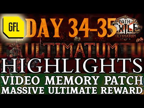 Path of Exile 3.14: ULTIMATUM DAY #34-35 Highlights IMMENSE ULTI REWARD, VIDEO MEMORY PATCH and more