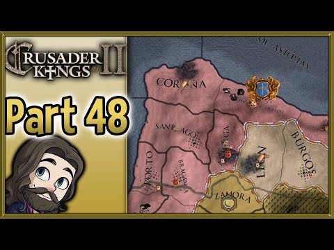 Crusader Kings II Asturias Gameplay - Part 48 - Let's Play Walkthrough