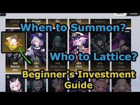 Beginner's Investment Guide - Etheria Restart SS3