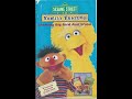 Opening And Closing To Sesame Street Family Feature Starring Big Bird And Ernie 1999 VHS