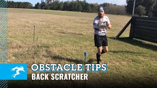 Obstacle Tips: Back Scratcher