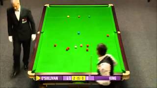 ROCKET Ronnie O'Sullivan DEVASTATES MARK KING and also attempts to only make a 140