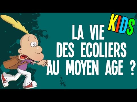 Comment vivaient les écoliers au Moyen Âge - Question Histoire KIDS #11