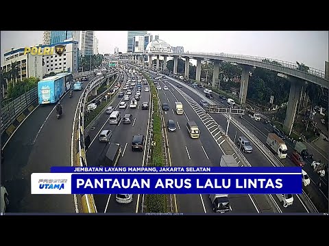 NTMC POLRI - PANTAUAN ARUS LALU LINTAS SORE 07/08/2025