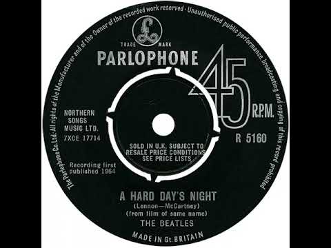 UK New Entry 1964 (149) The Beatles - A Hard Day's Night