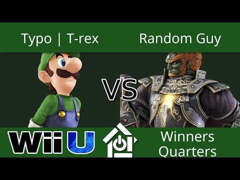 THGW 12/27/2016 - Typo | T-rex (Luigi) vs Random Guy (Ganondorf) - Smash 4 Winners Quarters