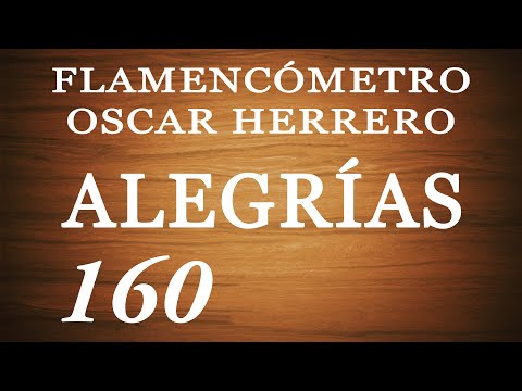 Metrónomo Flamenco - Alegrías 160 - Flamencómetro Oscar Herrero