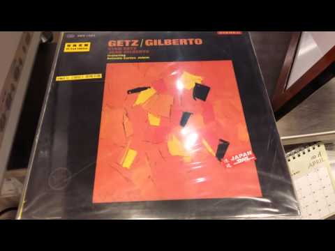 Stan Getz/ Joao Gilberto - The girl from Ipanema 1964 78RPM MONO Acetate  Master Disc Vs 1965 Japan