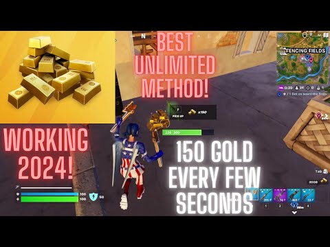 (EASIEST!) WAY TO GET MAX GOLD FAST IN FORTNITE