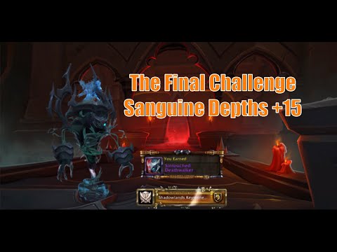 Shadowlands Keystone Master: Season One - The Final Challenge - Sanguine Depths +15 - Boomkin POV