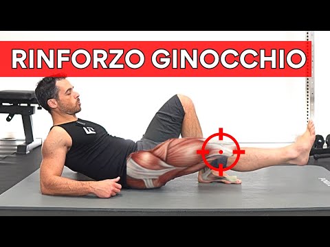 Soli 10 minuti per RINFORZARE le GINOCCHIA: prova questo allenamento!
