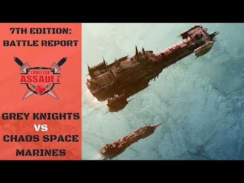 Grey Knights vs Chaos Space Marines 1500pts Battle Report