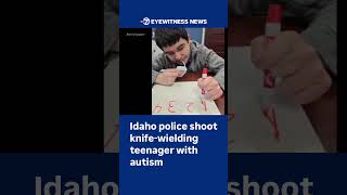 Video shows Idaho police shooting knife-wielding teenager with autism