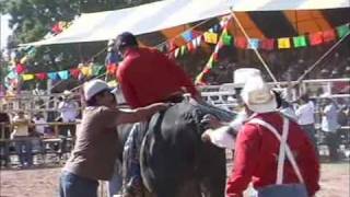 preview picture of video 'Jaripeo Magdalena Jaltepec 22 Julio 2009 #1'