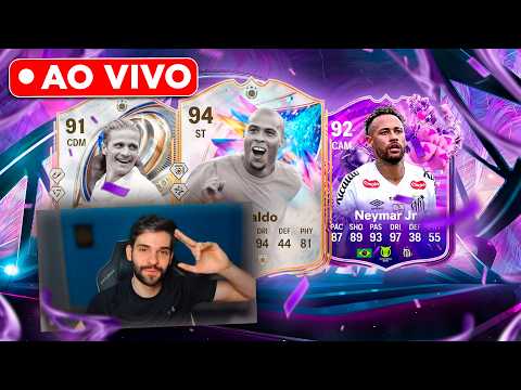 🚨AO VIVO! MELHOR CARTA do ULTIMATE TEAM! RONALDO 94! FC 26