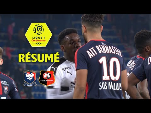 SM Caen - Stade Rennais FC (2-2)  - Résumé - (SMC - SRFC) / 2017-18