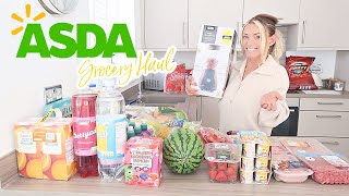 ASDA GROCERY HAUL JUNE 2021 // SUMMER FOOD SHOPPING IDEAS // FAMILY OF 4