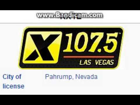 107.5 KXTE Pahrump, NV (Alternative Rock) 2pm TOTH ID (2/4/15)