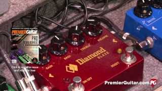 Video thumbnail for NAMM '14 - Diamond Pedals Blaze, Memory Lane Jr. 2, and Nine Zero Two Demos by Premier Guitar