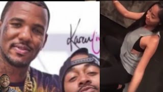 (SHE'S GONE NOW) The Game Spotted With Omarion's Ex Apryl Jones Whose Twerking In One Of Game's Crib