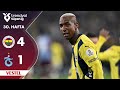 Vestel Fenerbahçe 4 1 Trabzonspor Highlights Özet Trendyol Süper Lig 2024 25