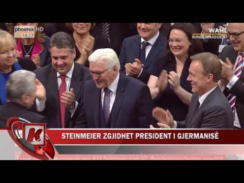 STEINMEIER ZGJIDHET PRESIDENT I GJERMANISË
