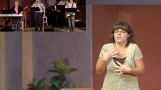 ASL Leaning on the Everlasting Arms