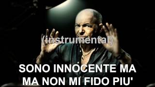 Sono innocente ma... - Vasco Rossi - Karaoke con testo