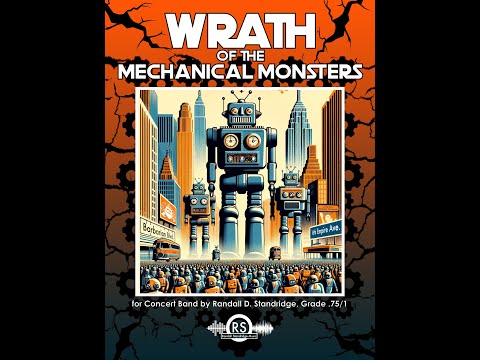 Wrath of the Mechanical Monsters - Randall Standridge, Concert Band - Preview (MIDI Recording)